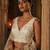 White embroidered fancydesigner saree blouse