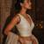 White embroidered fancydesigner saree blouse
