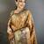 dark mustard-brown color kanjivaram silk blend zari woven sarees