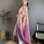 pink-blue color kanjivaram silk blend zari woven sarees