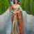 pista green color kanjivaram silk blend zari weaving saree with blouse 