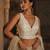 White embroidered fancydesigner saree blouse