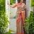pink color kanjivaram silk blend zari weaving saree with blouse 