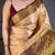 beige color kanchipuram silk blend zari woven sarees