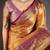 orange color kanchipuram silk blend zari woven sarees