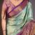 light sky blue color kanchipuram silk blend zari woven sarees