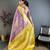 purple blue color kanchipuram silk blend zari woven sarees