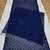 Neavy Blue Color Sequins And Embroidery Work Georgette Saree