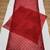 Red Color Sequins And Embroidery Work Georgette Saree