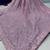 light pink sequins work silk blend saree