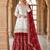 white designer festival wear salwar kameez