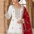 white designer festival wear salwar kameez