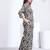 Black floral printed rayon 2-pieces co-ord sets for women