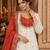 white designer kurta palazzo set