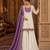 white designer palazzo set