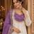 white designer palazzo set