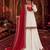 white designer kurti palazzo set