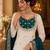 white trending palazzo set