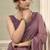 mauve jamdani cotton blend texture pallu jhallar casual wear saree