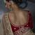beige organza sequinece work party wear saree