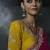 rani pink organza sequinece work party wear saree