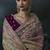 chiku organza sequinece work party wear saree