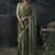 mehendi organza sequinece work party wear saree