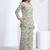 Sky printed rayon 2-pieces co-ord sets for women