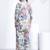 Cream printed rayon 2-pieces co-ord sets for women