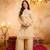 Yellow embroidered kurta palazzo set with dupatta