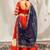 orange rayon printed gota patti circular lehenga Lehenga Choli for Navratri - full stitched free size