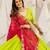 parrot green rayon printed gota patti circular lehenga Lehenga Choli for Navratri - full stitched free size