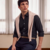 Men's Plain Black Casual Wear Spread Collar Shirt