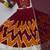 maroon cotton-poly printed mirror work circular lehenga Lehenga Choli for Navratri