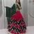 rani pink cotton-poly printed mirror work circular lehenga Lehenga Choli for Navratri