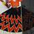 black cotton-poly printed mirror work circular lehenga Lehenga Choli for Navratri