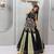black silk blend plain thread work circular lehenga Lehenga Choli for Navratri