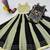 black silk blend plain thread work circular lehenga Lehenga Choli for Navratri