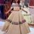 cream cotton-poly embroidered mirror work circular lehenga Lehenga Choli for Navratri - full stitched free size