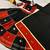 black cotton-poly embroidered mirror work circular lehenga Lehenga Choli for Navratri