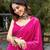 pink georgette printed bandhej circular lehenga Lehenga Choli for Navratri