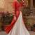white rayon plain patch work a line lehenga Lehenga Choli for Navratri