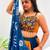 orange cotton-poly plain gota patti circular lehenga Lehenga Choli for Navratri- free size