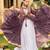purple cotton-poly plain bandhej circular lehenga Lehenga Choli for Navratri- free size