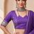 Navratri Purple Cotton Poly Plain Lehenga Choli