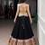 black rayon printed patch work circular lehenga Lehenga Choli for Navratri