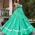 light pink cotton-poly printed bandhej circular lehenga Lehenga Choli for Navratri