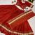 Navratri Orange Cotton Poly Plain Lehenga Choli