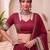 Navratri Maroon Cotton Poly Plain Lehenga Choli