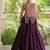 Navratri Violet Cotton Poly Embroidered Lehenga Choli
